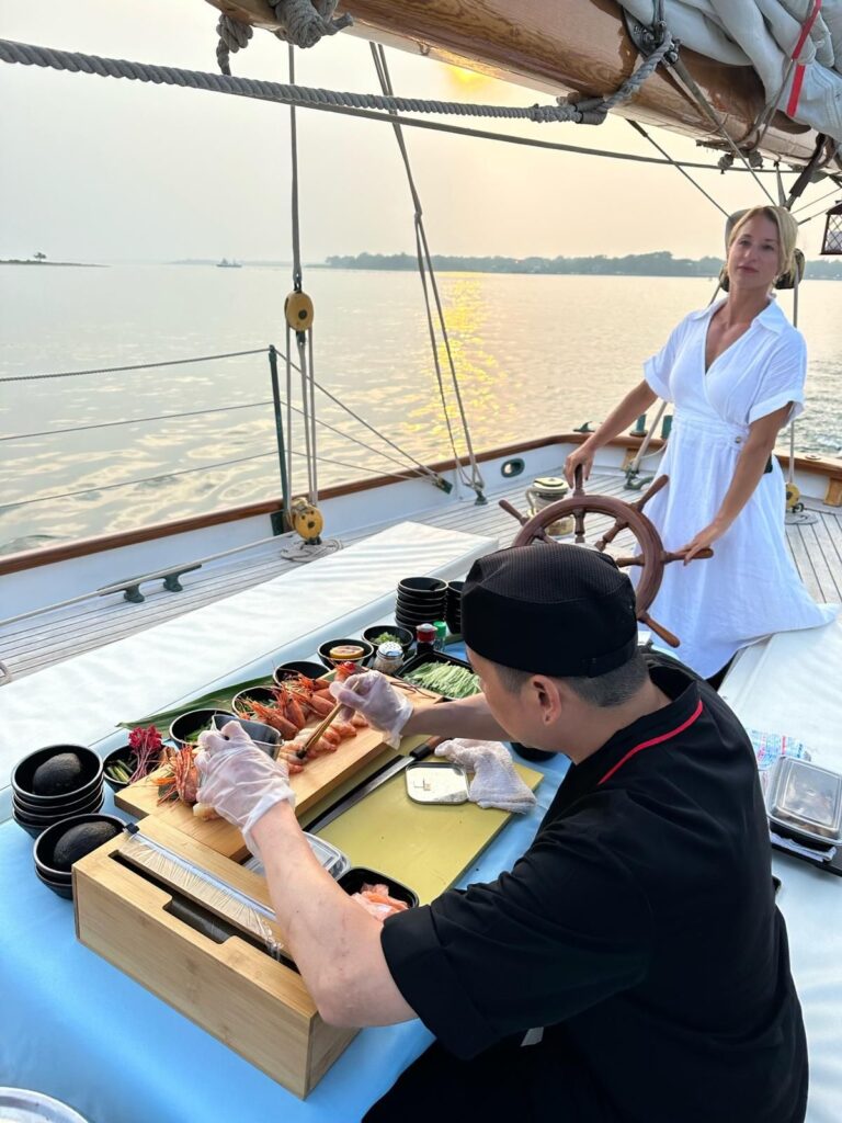 Sen Sushi catering on Kelpie